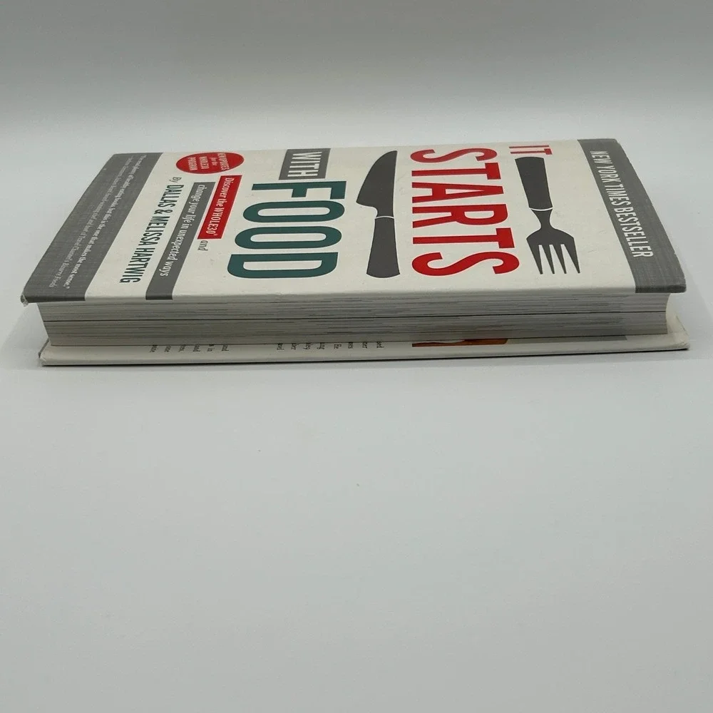 It Starts With Food Whole30 Dallas Melissa Hartwig Hardcover Health Diet Book